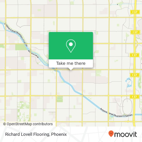 Richard Lovell Flooring map