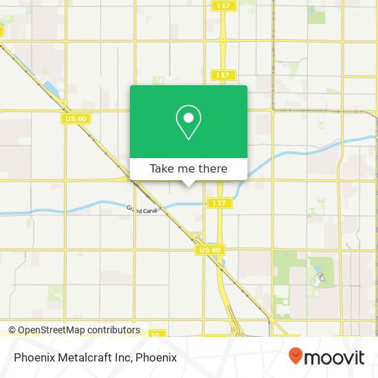 Phoenix Metalcraft Inc map