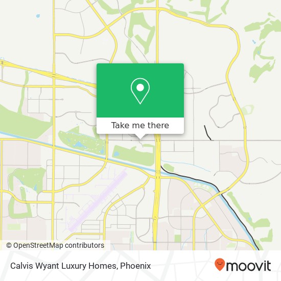 Calvis Wyant Luxury Homes map