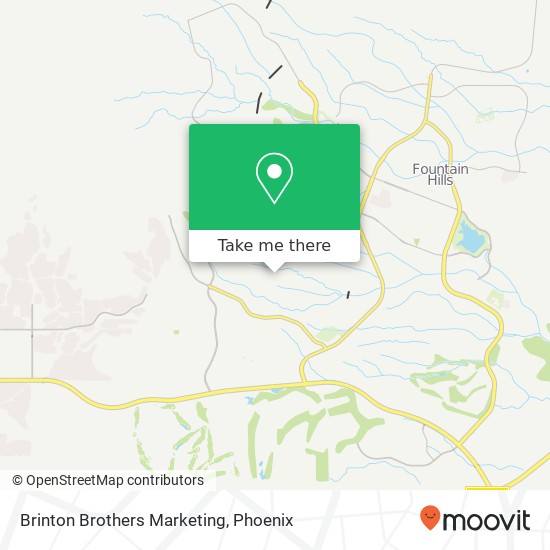 Brinton Brothers Marketing map