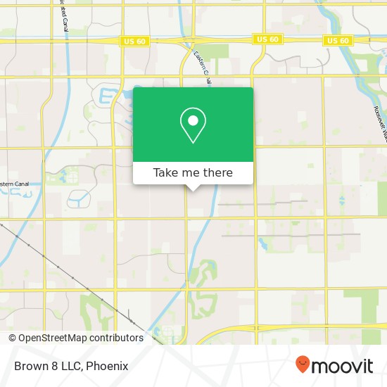 Brown 8 LLC map