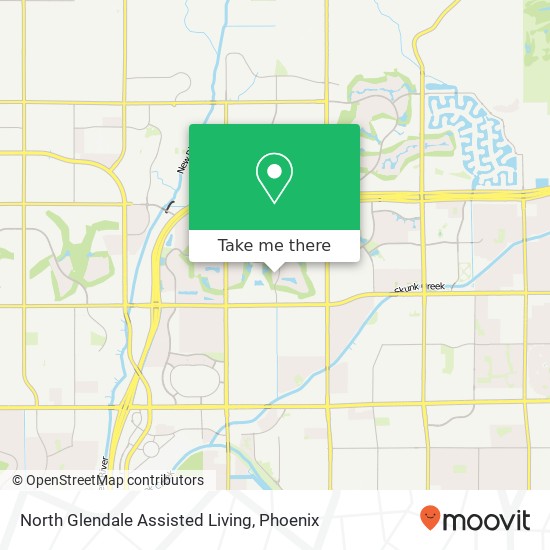 Mapa de North Glendale Assisted Living