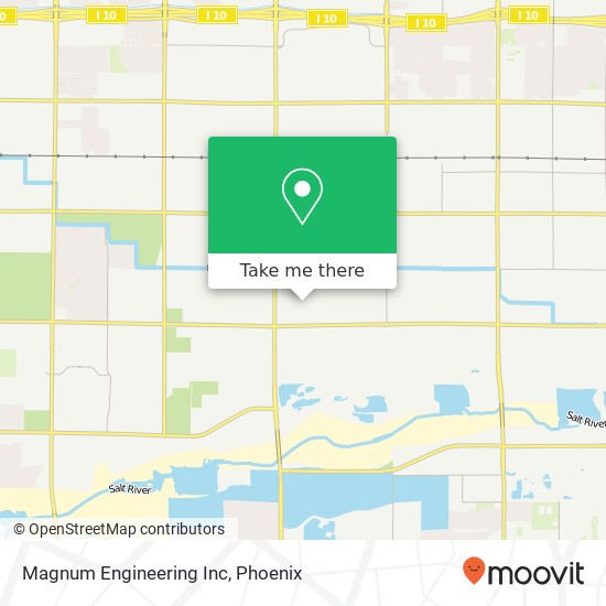 Magnum Engineering Inc map