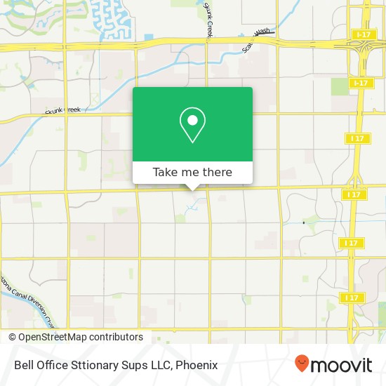 Mapa de Bell Office Sttionary Sups LLC