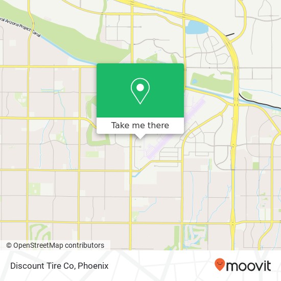 Discount Tire Co map