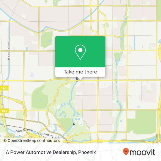 A Power Automotive Dealership map