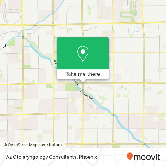 Az Otolaryngology Consultants map