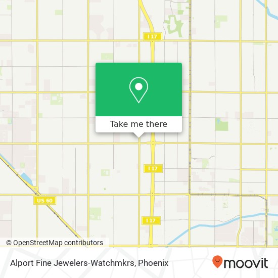 Alport Fine Jewelers-Watchmkrs map