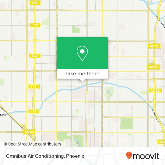 Mapa de Omnibus Air Conditioning