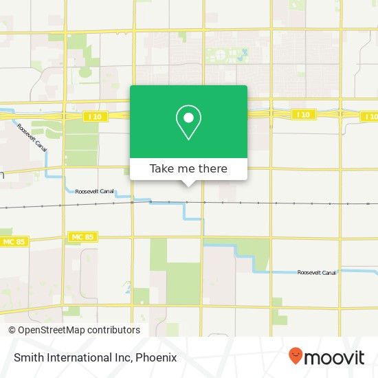 Smith International Inc map