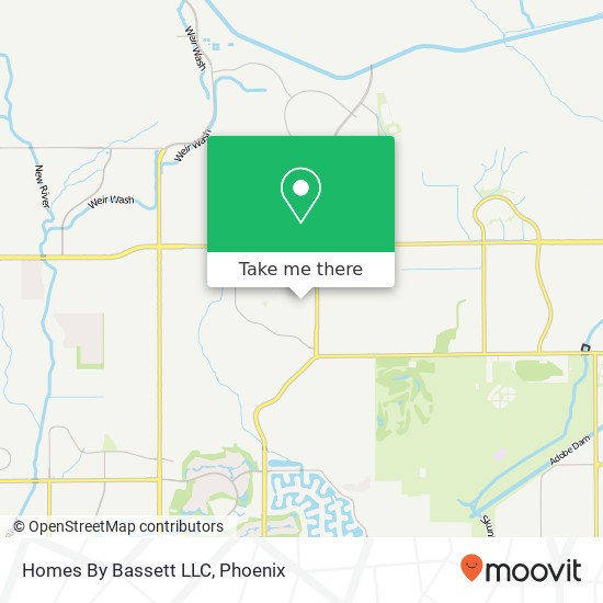 Mapa de Homes By Bassett LLC