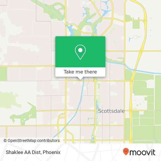 Shaklee AA Dist map