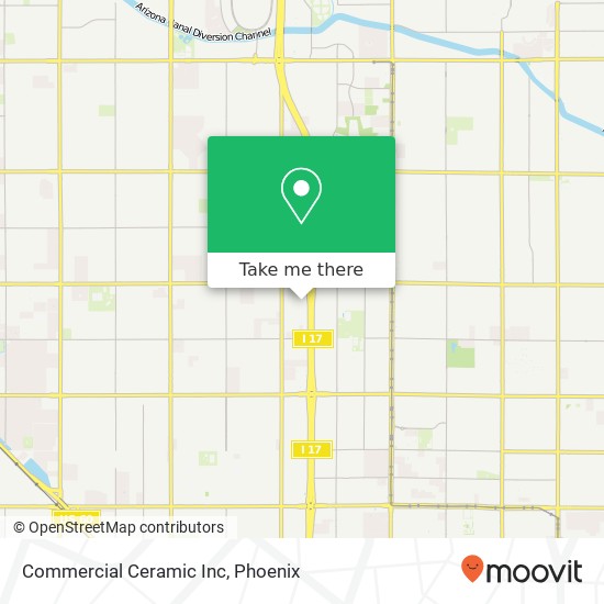 Commercial Ceramic Inc map