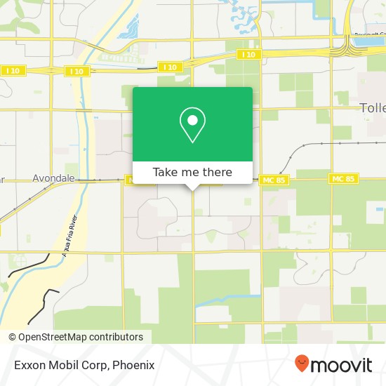 Mapa de Exxon Mobil Corp