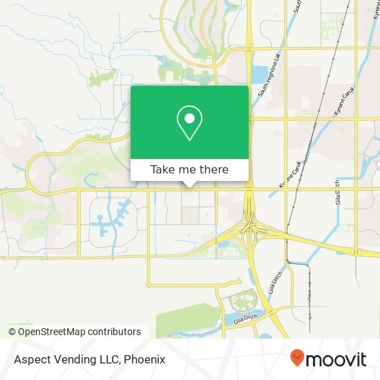 Aspect Vending LLC map