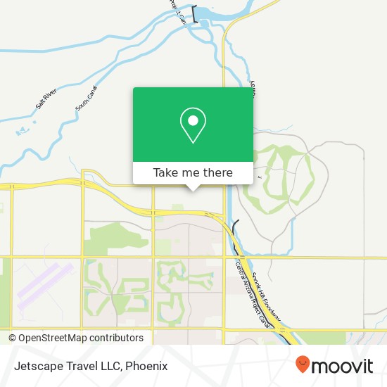 Jetscape Travel LLC map
