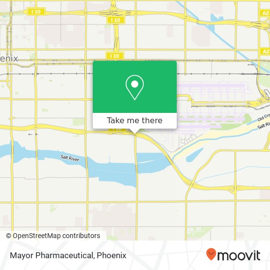 Mayor Pharmaceutical map