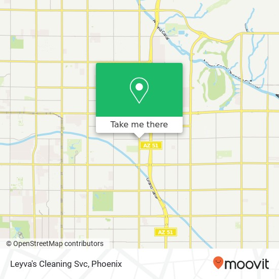 Leyva's Cleaning Svc map