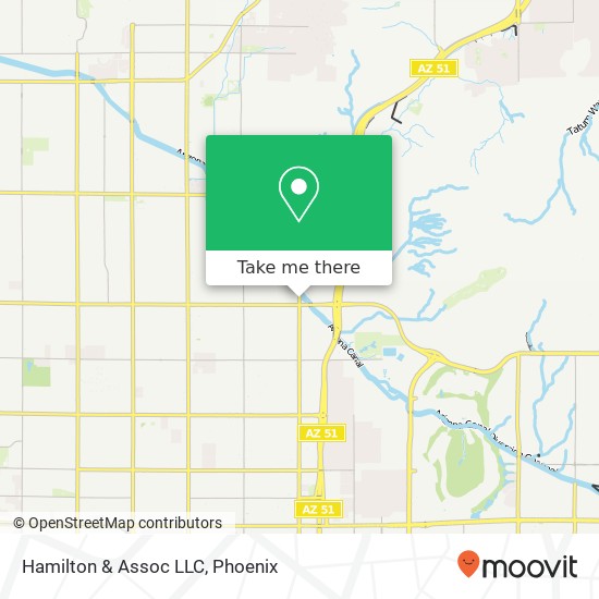 Mapa de Hamilton & Assoc LLC