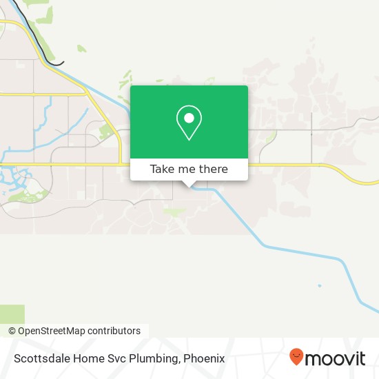 Scottsdale Home Svc Plumbing map