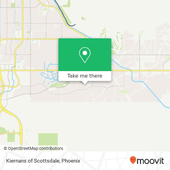 Kiernans of Scottsdale map