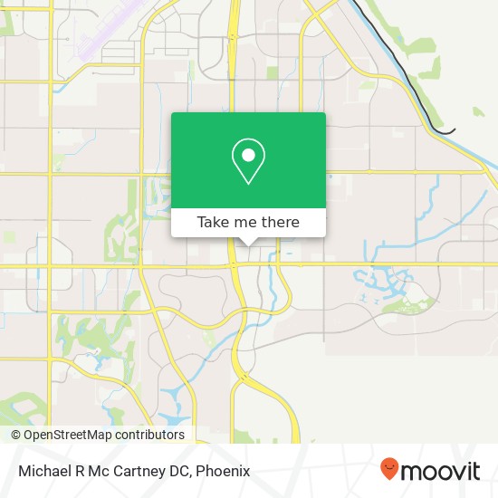 Michael R Mc Cartney DC map