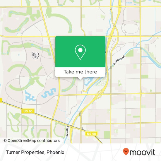 Turner Properties map