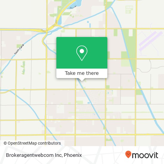 Brokeragentwebcom Inc map