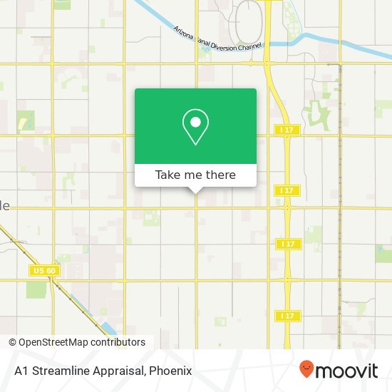 A1 Streamline Appraisal map