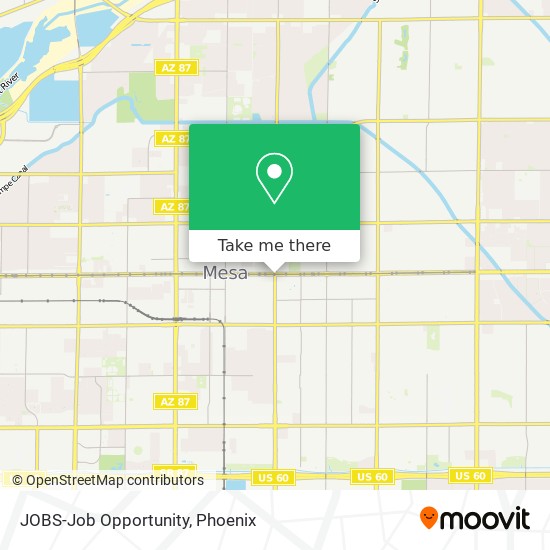 JOBS-Job Opportunity map
