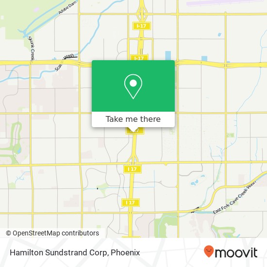 Hamilton Sundstrand Corp map