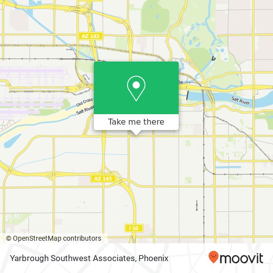 Yarbrough Southwest Associates map