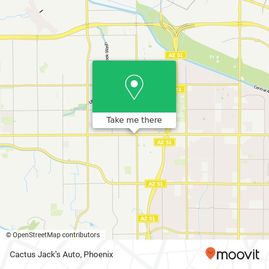 Cactus Jack's Auto map