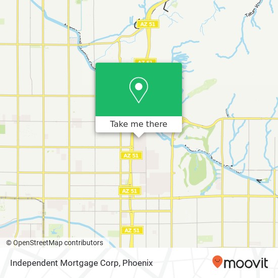 Independent Mortgage Corp map