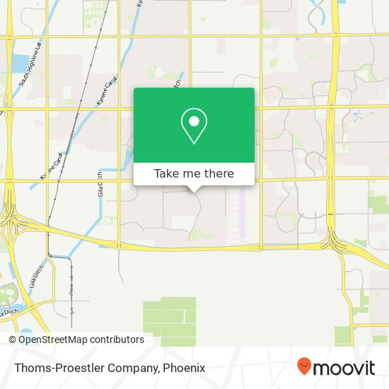 Thoms-Proestler Company map