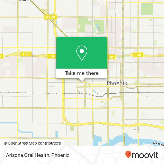 Arizona Oral Health map