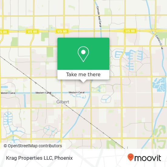 Krag Properties LLC map