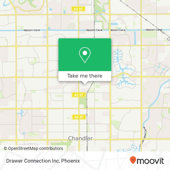 Mapa de Drawer Connection Inc