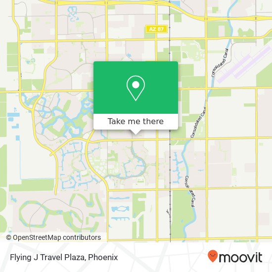 Mapa de Flying J Travel Plaza