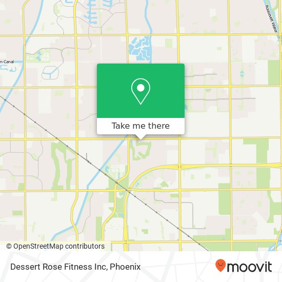 Dessert Rose Fitness Inc map