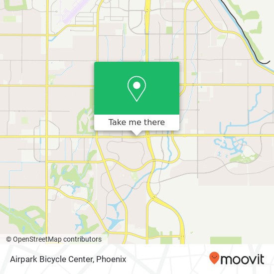 Mapa de Airpark Bicycle Center