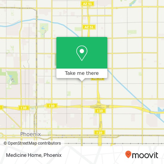 Medicine Home map