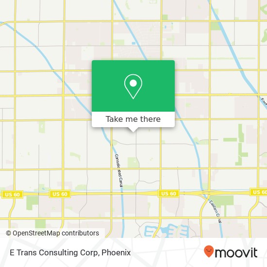 E Trans Consulting Corp map