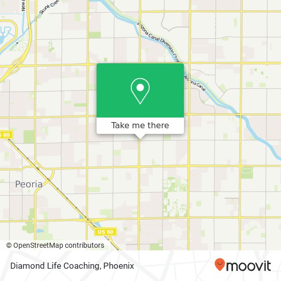 Diamond Life Coaching map