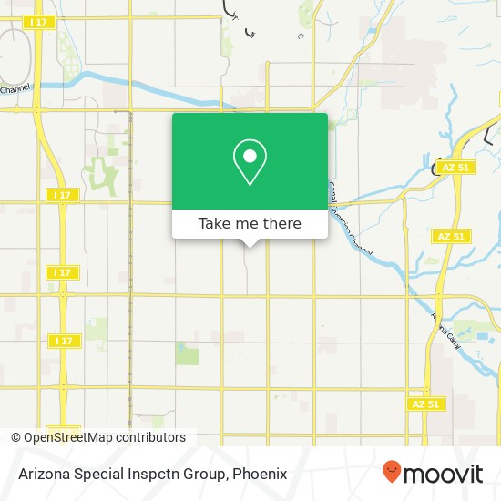 Arizona Special Inspctn Group map