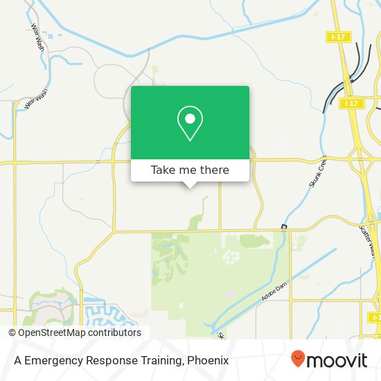 A Emergency Response Training map