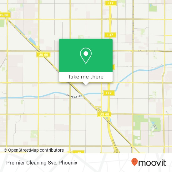 Premier Cleaning Svc map