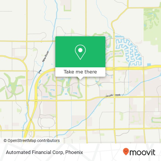 Automated Financial Corp map