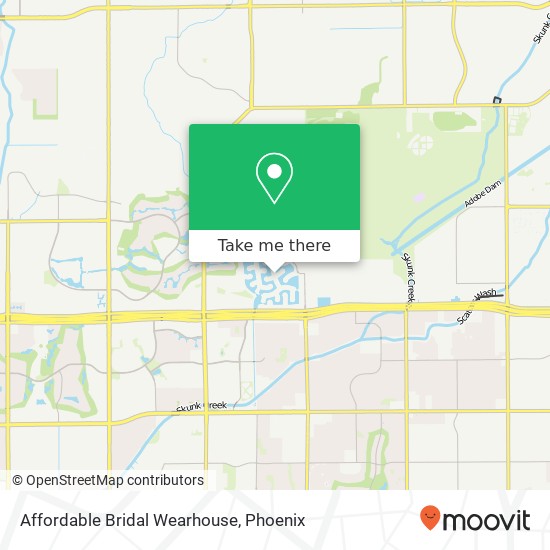 Affordable Bridal Wearhouse map