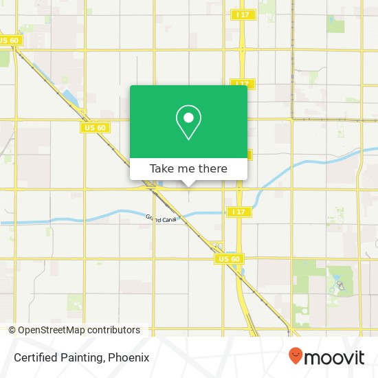 Certified Painting map